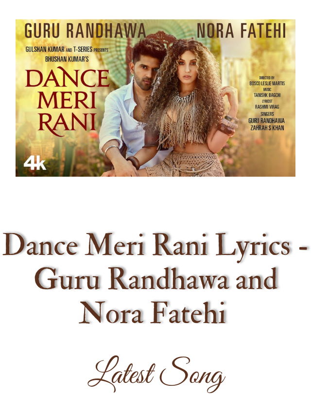 Dance Meri Rani Lyrics